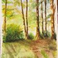 Klant imago Aquarelblok Gelijmd Koudgeperste Bogen 300g - A4