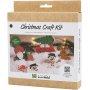 DIY Kit NABBI BioBeads - Kerstauto - rendier - sneeuwpop - Kerstman en kerstcadeau