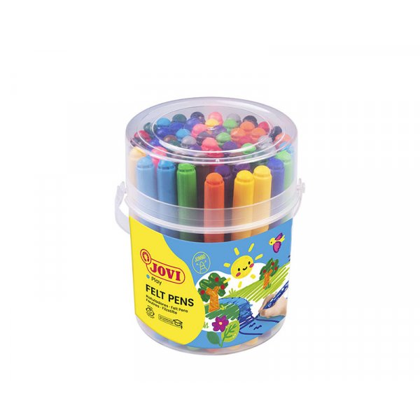 Kleurpotlodenset - Jovi - Jumbo viltstiften 48-pack