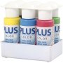 Plus Color Hobbyverf - primaire kleuren - 6 x 60 ml