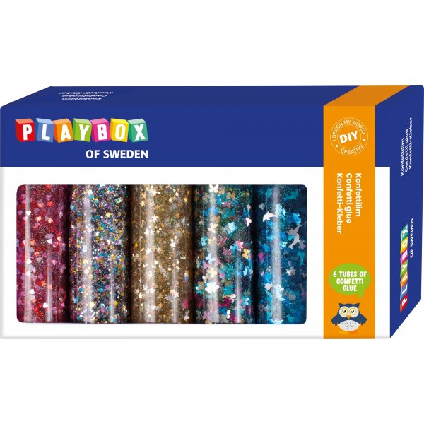 Confettilijm - 6 x 110 g