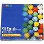 Mungyo Oliepastels - gemengde kleuren - 24 st