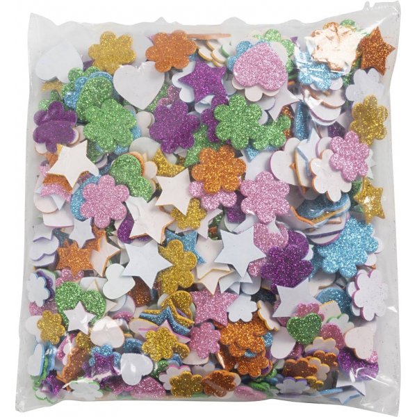 Decoratieve rubberen figuren - 800 st Decoratieve rubberen figuren - 800 st