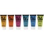 Schoolverf - Acryl - Glitter - gemengde kleuren - 6 x 20 ml