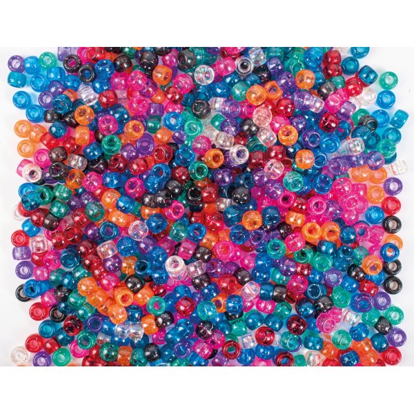 Congo kralen glitter  9 mm - 1000 st