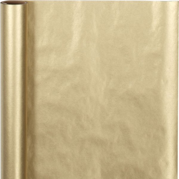 Cadeaupapier - goud - 5 m
