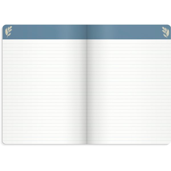 Weekplanner ongedateerd - Blauw