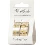 Vivi Gade Washite tape - Goud - Rang en stippen - folie