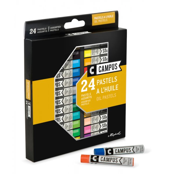 Oliepastelset Campus 24 Diverse kleurpotloden