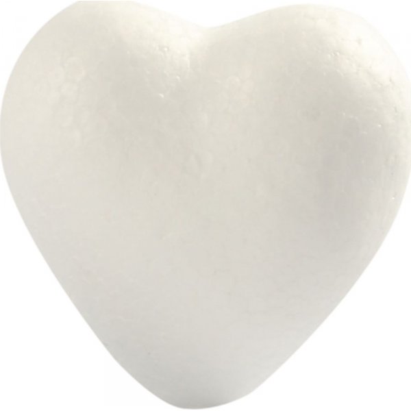 Piepschuim harten - wit - H6 cm - 5 st