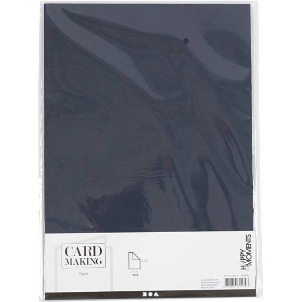 Papier - blauw - A4 - 20 st Papier - blauw - A4 - 20 st