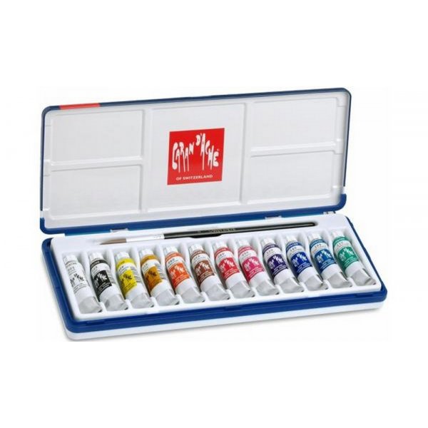 Gouacheverf Caran d'Ache - tubes 12x10ml