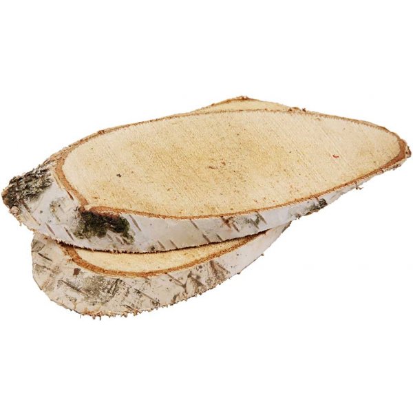 Berkenplanken - Ø15 mm - 7 st Berkenplanken - Ø15 mm - 7 st