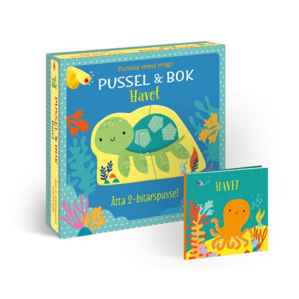 Puzzel & boek: De zee