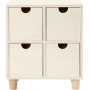 Bureau op pootjes met 4 lades