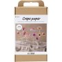DIY Kit Crpepapier, pastelkleuren, Bloem