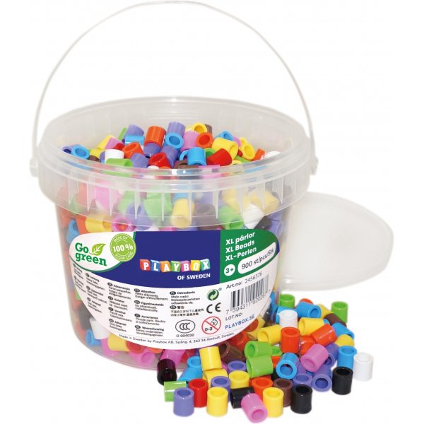 XL buiskralen Go groen 10 kleurenmix - 900 st