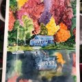 Klant imago Aquarelblok Gelijmd Warmgeperst Bogen 300g - A4