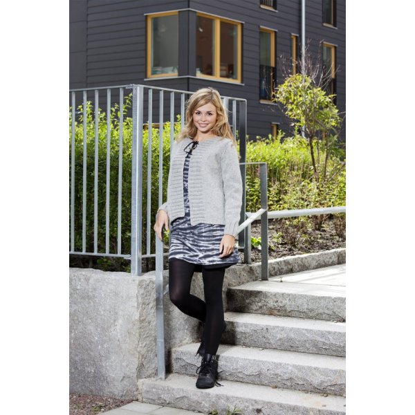 Breipatroon - Vest met veters