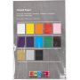 Glanzend papier - gemengde kleuren - 100 vellen