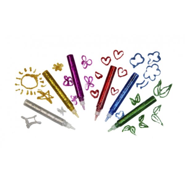 Glitterlijm Sense - 6 kleuren