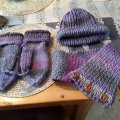 Klant imago Vikinggaren Natuurlijk garen 50g - Paars/Blauw (670)