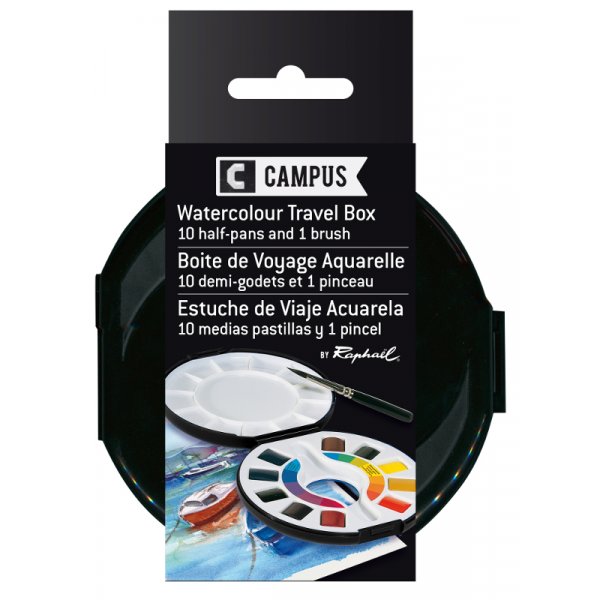Aquarelset Raphael (Campus) - Aquareldoos