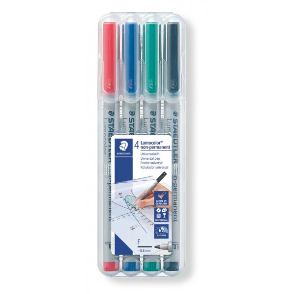 OH Pennen Niet-permanent 0,6 mm - 4 stiften