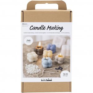 DIY-pakket - Sojawas-bubbelkaars