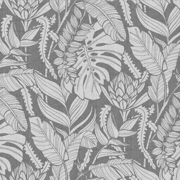 Wasdoek PVC Tropic - Grijs