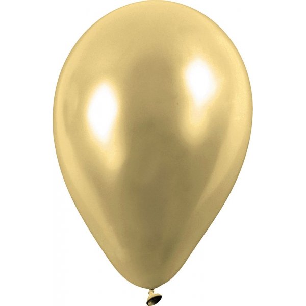 Ballonnen - goud - 23 cm - 8 st