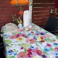 Klant imago Tafelzeil aquarel bloemen