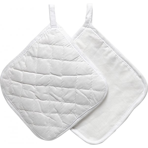 Pannenlappen - wit - 1 paar Pannenlappen - wit - 1 paar