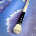 Klant imago Acrylkwast Graduate Wit Geitenhaar Ovaal Wassen - 1/2"