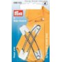 Babynaald RVS wit 55 mm 4 st