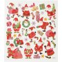 Stickers - Vrolijke Kerstman
