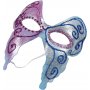 Maskers - wit - 3 x 4 st