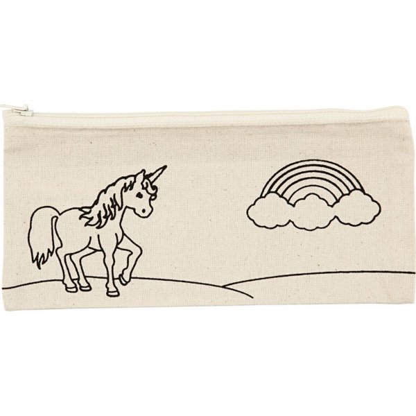 Etui - lichte natuur - eenhoorn - 245 gr