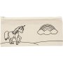 Etui - lichte natuur - eenhoorn - 245 gr