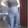 Klant imago Denimstof - Donkerblauw - 150 cm