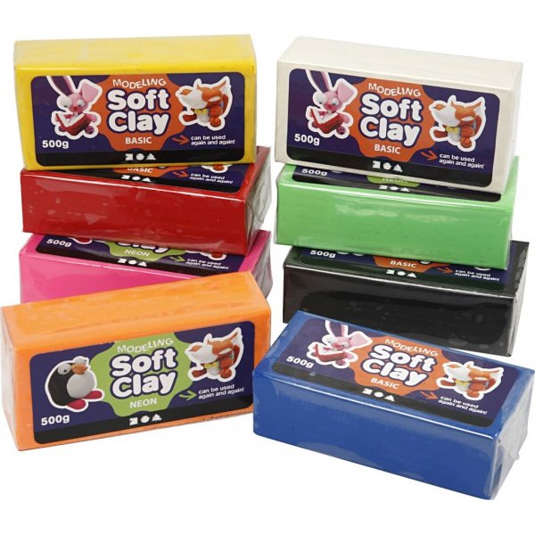 Model - gemengde kleuren - 8 x 500 g