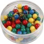 Kaartspelden - gemengde kleuren - 100 st
