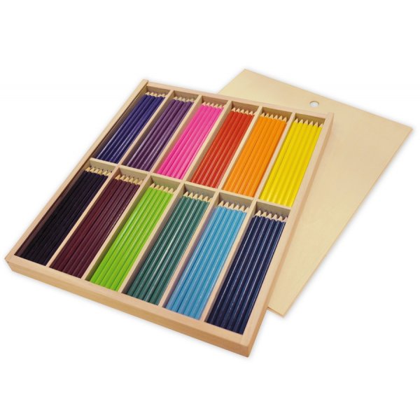 Kleurpotlood 180 stuks smal