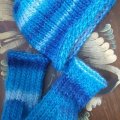Klant imago Vikinggaren Natuurlijk garen 50g - Multi Turquoise (629)