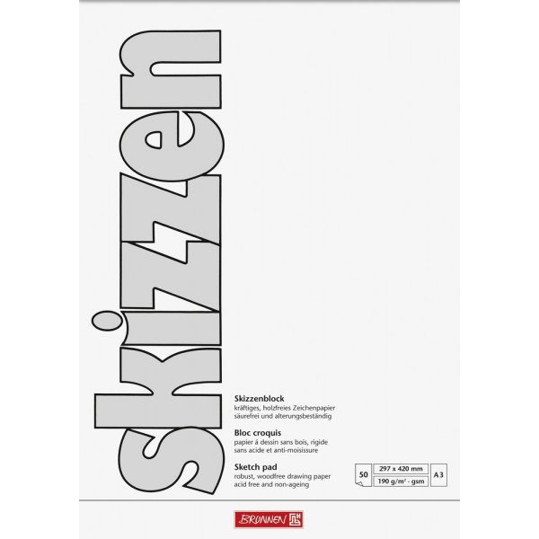 Schetsblok - A3 190 g (50 pagina\\\'s)