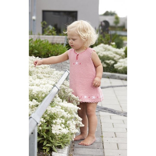 Breipatroon - Jurk en vest in ribbelsteek