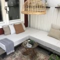 Klant imago Halflinnen Grof - Naturel - 150 cm