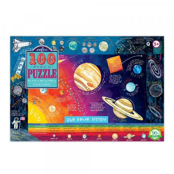 Puzzel 100 stukjes - Het zonnestelsel