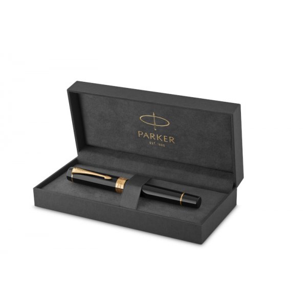 Vulpen Parker - Duofold Classic Zwart - GT Vulpen Centennial - Medium
