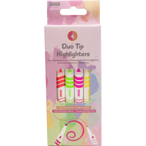 Duo Tip Markeerstift 4P